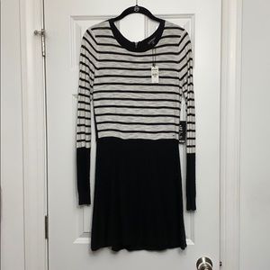 Express along Sleeve Mini Dress